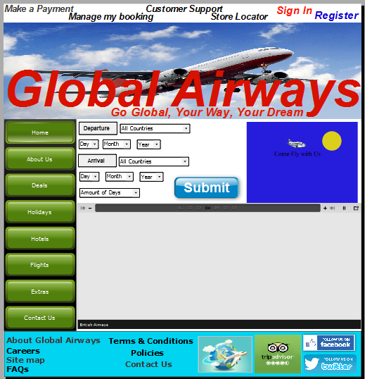 Global Airways Project